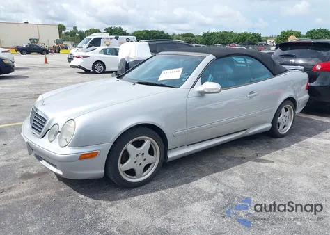 2001 Mercedes-Benz Clk 430 from USA, damaged, VIN WDBLK70G71T056741